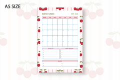Cherry Monthly Planner Template for May 2026 Product Image 2