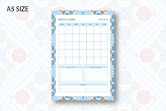 Folk Flower Monthly Planner Template for May 2026 Product Image 2