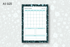 Floral Monthly Planner Template for May 2026 Product Image 2