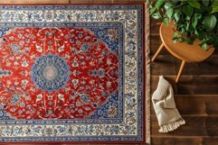 Traditional Arabic carpet. Generate Ai Product Image 1