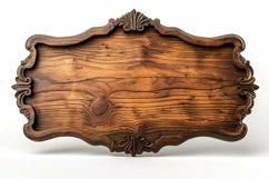 Vintage Wooden Nameplate Signboard Product Image 1