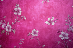 Pink Floral Background Wallpaper Product Image 1