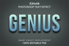 Genius Editable Photoshop Text Style Effect Product Image 1