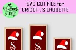 Santa stop here svg, christmas porch sign svg, Christmas svg Product Image 2