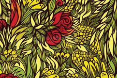 Floral - Colorful Linear Graphic Background Product Image 1