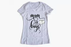 Mom of boys SVG PNG EPS DXF Product Image 2
