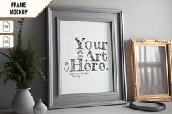 Frame Smart Mockup PSD &amp; JPG Template Graphic Product Image 1