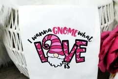 I Wanna Gnome What Love is - A Valentines Layered Cricut SVG Product Image 4