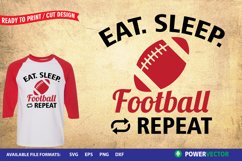 Eat Sleep SVG, Sports Design Print/ Cut Files Product Image 5