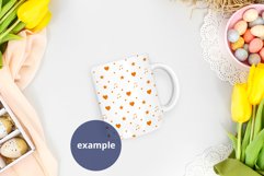 Easter White Coffee Mug mockup, Full wrap mockup PSD & JPG Product Image 3