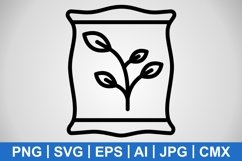 Vector Fertiliizer Icon Product Image 1