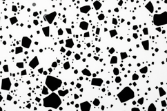 Black White terrazzo mosaic tile pattern Background Product Image 1