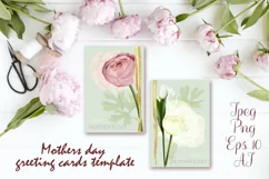 Mother's Day greeting cards AI,EPS,PNG,JPEG Product Image 1