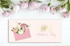 Mother's Day greeting cards AI,EPS,PNG,JPEG Product Image 2