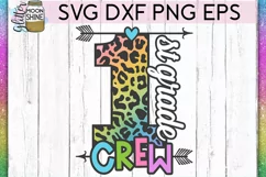 1st Grade Crew SVG DXF PNG EPS Cutting Files Product Image 2
