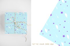 Cosmic Digital Paper.Space Pastel Seamless Pattern Product Image 1