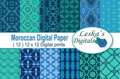 Moroccan Digital Paper Patterns Product Image 1
