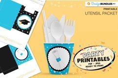 Printable Graduation boy favor box - Printable Party Product Image 1