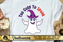 Halloween SVG PNG EPS DXF Halloween T-shirt-Funny Quote SVG Product Image 1