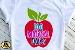 100 Days Of School SVG Teacher SVG Teacher Life SVG Cut File Product Image 4