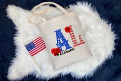 State abbreviations. USA sublimation pack. All in ONE Product Image 4