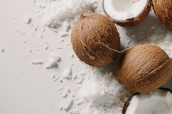 Cocunut and Powder Background Wallpaper Product Image 1