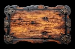 Vintage Wooden Signage Mockup Template Product Image 2