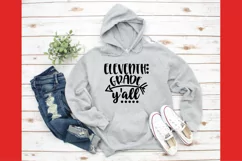 Eleventh Grade Y'all SVG Cut File - Back to School SVG DXF Product Image 5