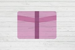 6 sided fold wallet template svg png dxf ai files Product Image 1