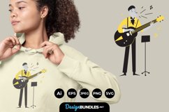 Music Illustrations for T-Shirt Design Product Image 1