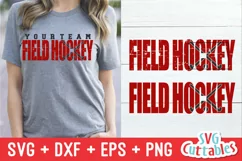 Field Hockey SVG | Field Hockey Distressed | Shirt Design Product Image 1