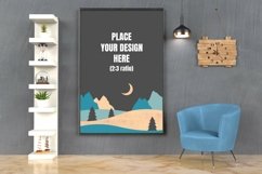 Interior Frame Poster Mockup 2x3 Ratio - photo frame mockup Product Image 1