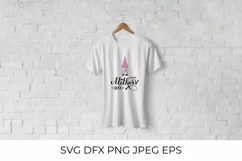 Mothers Day gnome SVG. Happy Mother's day lettering Product Image 2