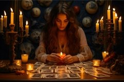 Mystical tarot reading by candlelight Product Image 1