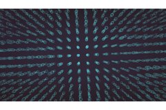 Wavy Abstract Graphic Design. Modern Sense Of Science And Product Image 1