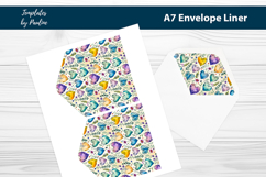 Heart Valentines Day Envelope Liner