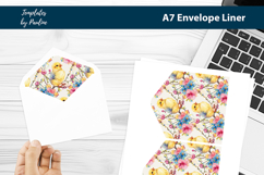 Easter Chick Envelope Liner