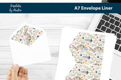 easter bunny envelope liner