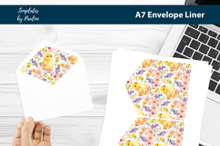 Easter Chick Envelope Liner