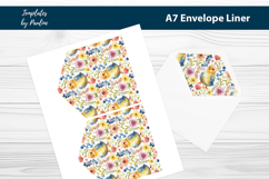 Easter Chick Envelope Liner