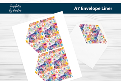 Flower Cat Envelope Liner