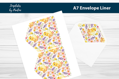Easter Chick Envelope Liner