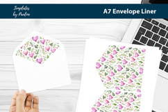 Heart Baby Shower Envelope Liner