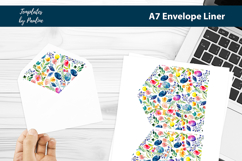 Easter Egg Envelope Liner