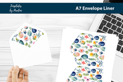 Easter Egg Envelope Liner