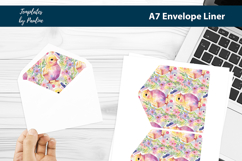 Easter Chick Envelope Liner