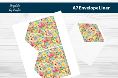 Spring Cat Envelope Liner