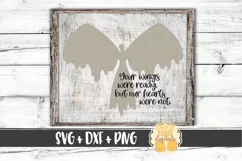Your Wings Were Ready But Our Hearts Were Not SVG PNG DXF Product Image 1