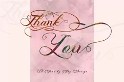 Photograph - Script Wedding Font - Free Font of The Week Product Image 8
