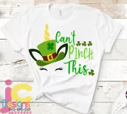 Can’t Pinch This Unicorn SVG | St Patrick’s Day SVG Cut File Product Image 3